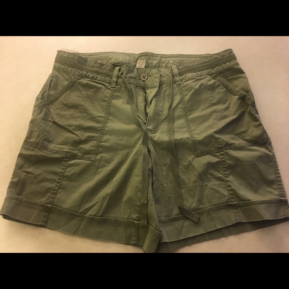 Green shorts